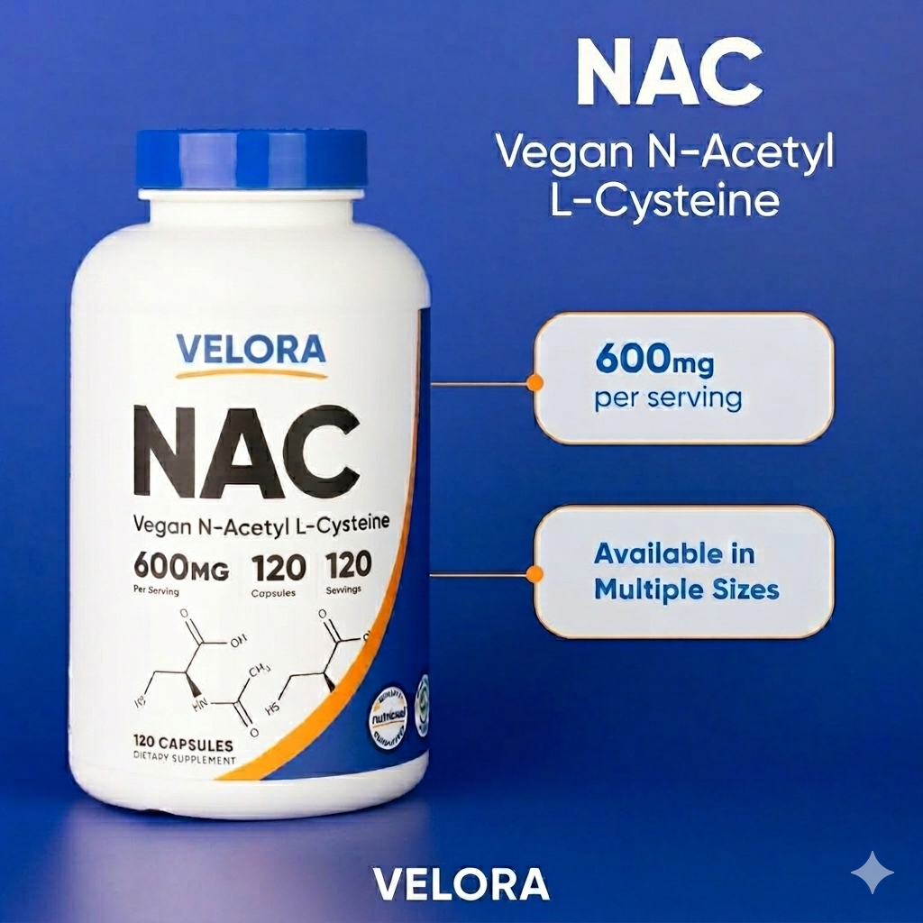 Velora N-Acetyl L-Cysteine (NAC) Tablets