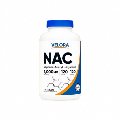 Velora N-Acetyl L-Cysteine (NAC) Tablets