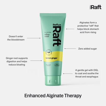 Velora Reflux Raft Relief Lemon Ginger