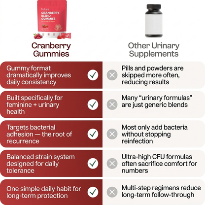 Velora Cranberry Urinary Defense Gummies